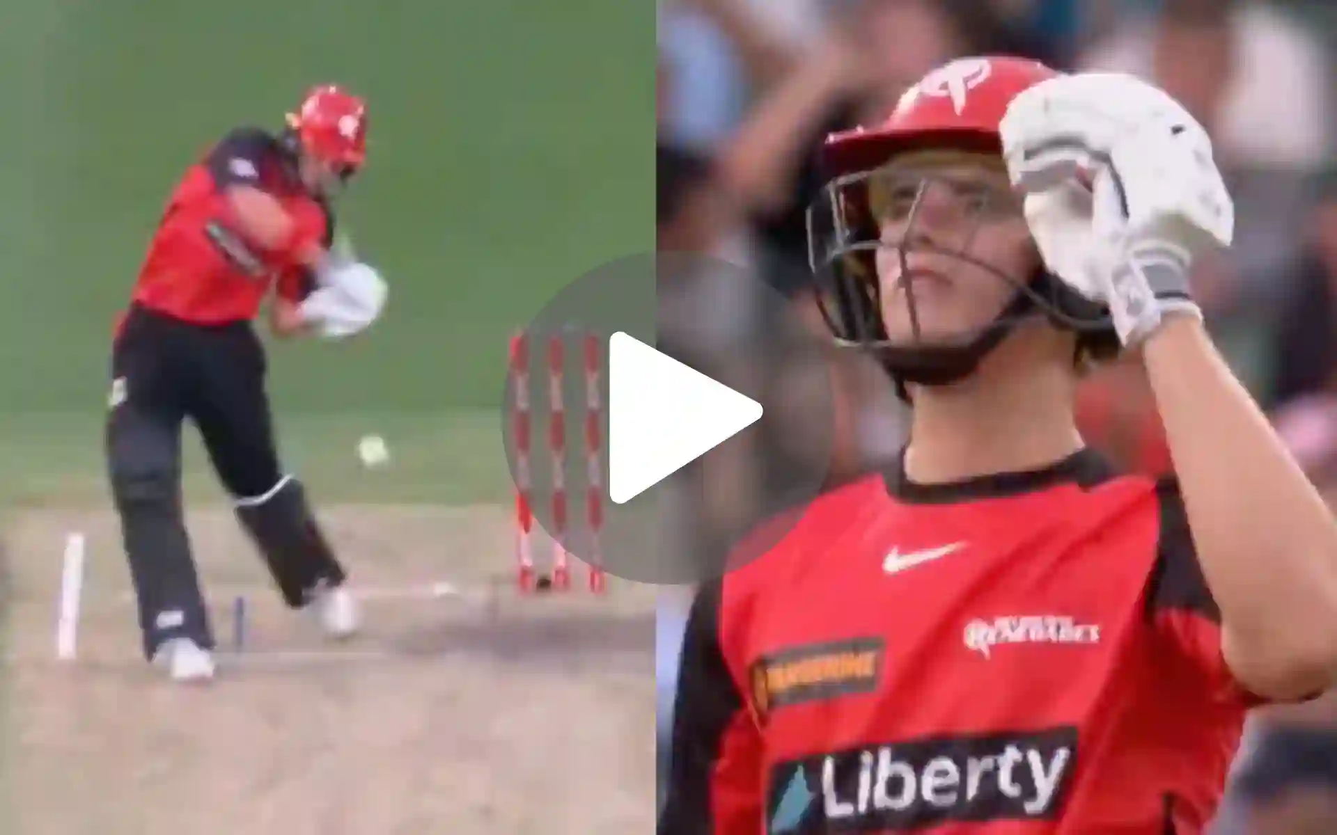 [Watch] RCB's Young Star Jacob Bethell Throws His Wicket With Wild Slog In BBL